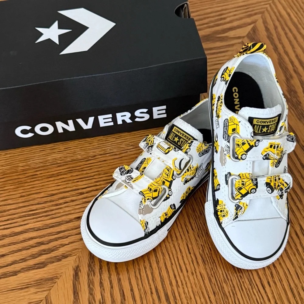 CONVERSE Chuck Taylor All Star Construction Sneakers - White/Yellow